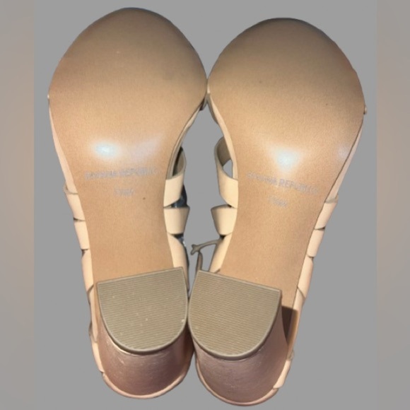 NWOT Banana Republic Ghillie/Gladiator style shoe sz 7.5 - Picture 5 of 6